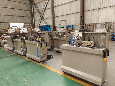 China Full Automatic Corner Cutting Saw 500mm Blade Aluminum Window Making Machine for sale
