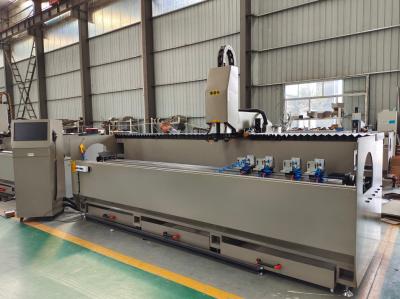 China 3200mm Aluminium Window Door Machine For CNC Drilling Milling Holes With ATC Function for sale