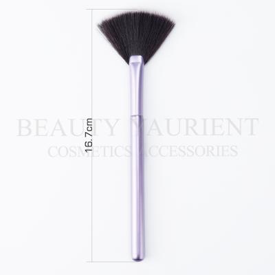 China Customizable 16.7cm Fan Single Makeup Brush Cosmetic Tools To Help Sweet Duty for sale