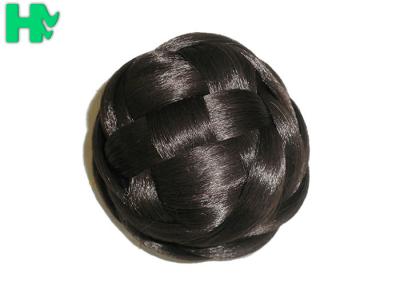 China Natural Color 100% Synthetic Hair Accessories High Temperature Wire Hair Bun Pieces for sale