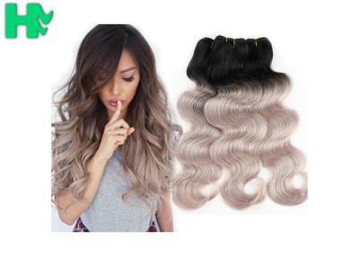 China 16 Inch Brazillian Human Remy Hair Extensions , Black Body Wave Hair for sale