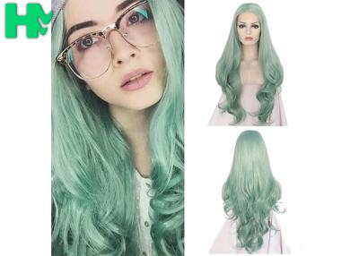 China Fashion Multi Color Synthetic Cosplay Wigs , Long Curly Wave Hair Wigs for sale