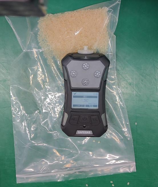 Gas detector in pharmaceutical plant