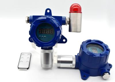 China Explosion Proof Industrial Fixed Gas Detector 24 Hours Nh3 Gas Detector For Pig Farm for sale