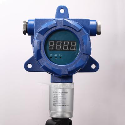 China Fixed Wall Mounted  Ammonia Single Gas Detector 0-100 PPM NH3 Gas Detector Ammonia Tester For Farm With Online Detection for sale