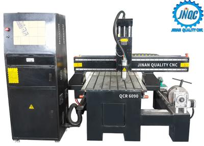 China Longlife Durable Cnc Wood Router Carving Machine 4 Axis 6090 With Rotary for sale