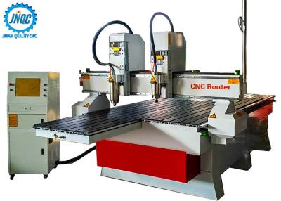 China 2 Seperated Spindles 4th Rotary Axis 300mm Cnc Wood Router Machine for sale