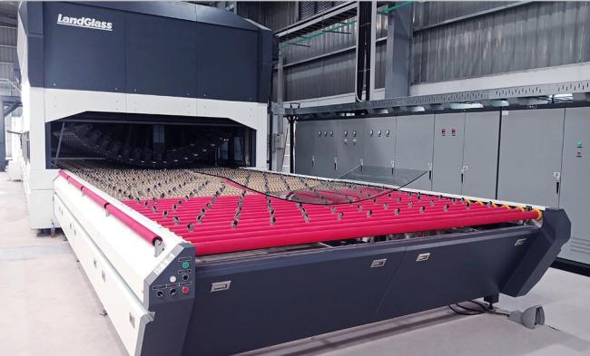 Industrial application of universal caster wheels in glass tempering furnace system