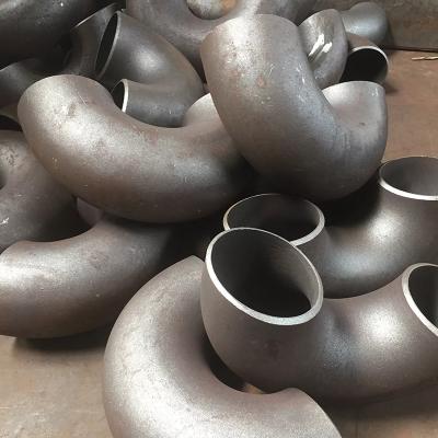China 2 Inch Schedule 40 Steel Pipe Fittings，Carbon Steel Elbow 45 Degree for sale