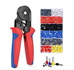 China Practical Rustproof Wire Ferrule Crimper Kit Anti Abrasion AWG 23-7 for sale