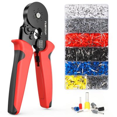 China Industrial Durable Wire Crimper Set Hexagonal Style For 0.25-6mm2 for sale