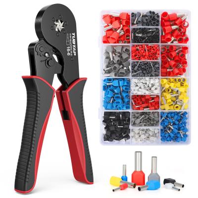 China Multifunctional Wire Crimper Set Rustproof Hexagonal Style 0.92kg for sale
