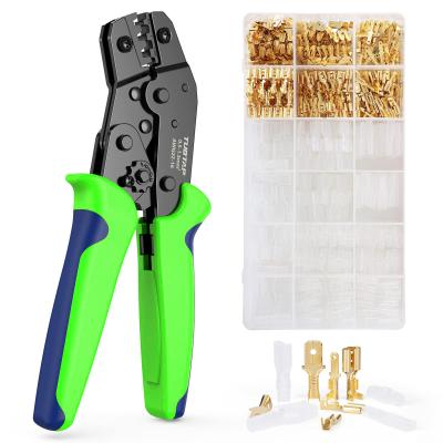 China Anti Abrasion Pin Electrical Crimping Tool Kits Multicolor For Automotive for sale