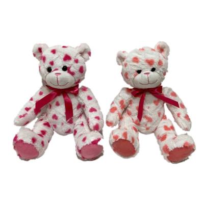 China 26cm Valentines Day Plush Toys With Bowtie for sale