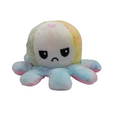 China PP Cotton Tie Dye Reversible Octopus 10cm With Music Box for sale