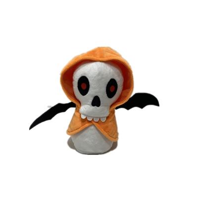 China Halloween Speaking Shaking Recording Stuffed Toy Talking Back Ghost 20cm for sale