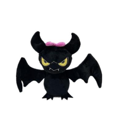China 20Cm Halloween Talking Back Bat Recording Speaking Plush Toy For Halloween Gift for sale