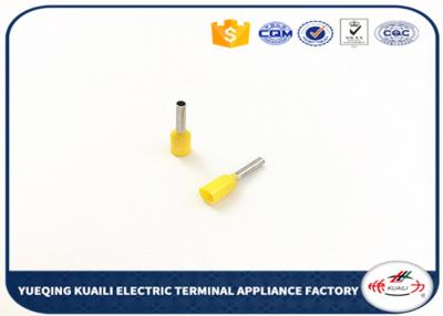 China E7508 tinned copper Insulated wire end terminals AWG 20 weak ferrulles terminal for sale