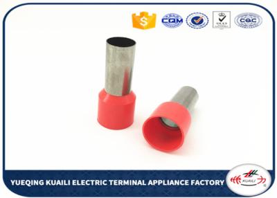 China E70-25 crimp cord ends Tube type Insulated cable end ferrules for sale