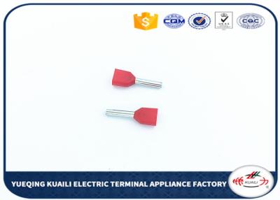 China Plating tin Insulated Cord End Terminals twin cord wire end terminals crimping for sale