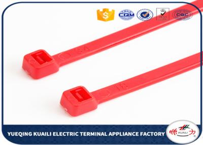 China Zip releasable cable ties Heat resisting PA66 nylon wire ties for sale