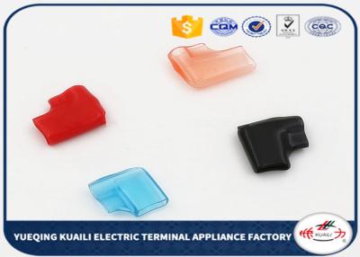 China Flexible Soft Pvc Insulated Terminal Sleeve Motorcycle Wring Caps For SURE Plug for sale