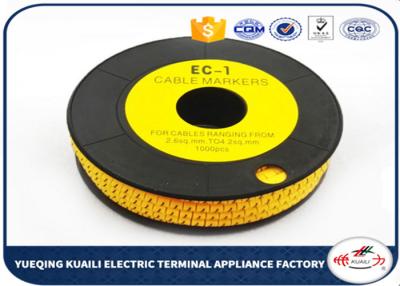 Китай Кабель нейлона высокой точности связывает пластиковую красочную отметку кабеля для электрических проводов продается