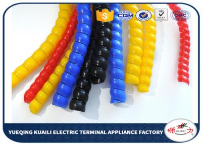中国 ケーブル管理為にスリーブを付ける電気白い螺線形の管ワイヤー保護 販売のため