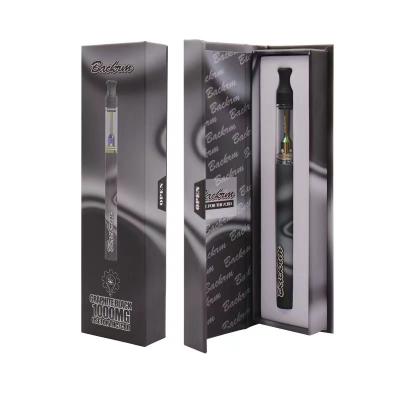 China 320mah Graphite Black CBD Vape Pen 1.8Ω 1.0ml Oil Intake Smooth Tobacco Disposable Vape for sale