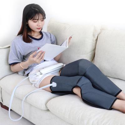 China 360 ° wrapped air wave leg massager with hot compress and vibration for physical therapy and legs slimming for sale