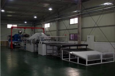 Chine Tapis d'EVA faisant la machine, machine creuse de matelas d'EVA, chaîne de production de matelas de lit de polymère à vendre