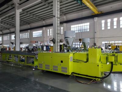 China 16-32mm 4 Cavities PVC Electric Conduit  Plastic Pipe Extrusion Machine , PVC Pipe Production Line for sale