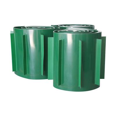 China Industrial Green PVC Conveyor Belt for Package Factory for sale