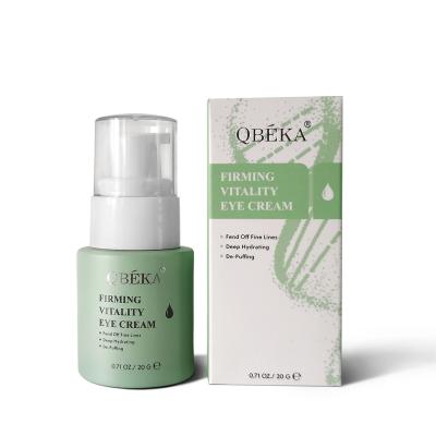 China QBEKA Anti Aging Eye Cream Deep Moisturizing Firming Vitality Eye Cream for sale