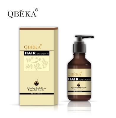 Китай QBEKA 100 мл Противополовой тоник Ботанический растительный жидкость для роста волос продается