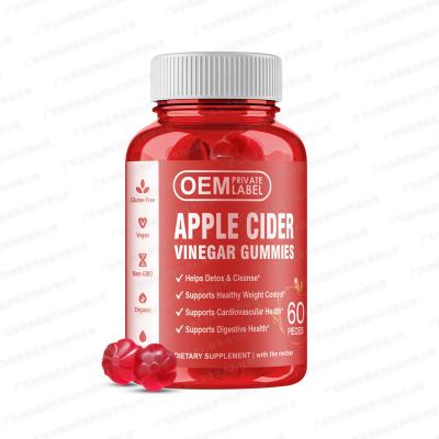 China OEM Health Dietary Supplement Apple Cider Vinegar Gummies Leptin Fat Elimination Tablets for sale