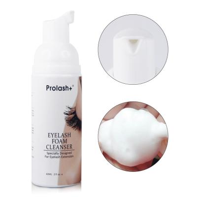 Chine No Irritation Eyelash Foam Cleanser, Lash Shampoo Eyelash Mousse, Foaming Wash Foam Pump 60ml à vendre