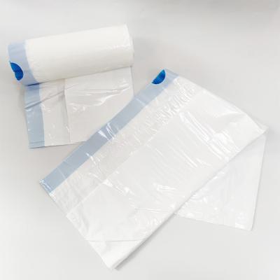 China Customized Durable Medical Equipment  Commode Liner With Super Absorbent Pads for sale
