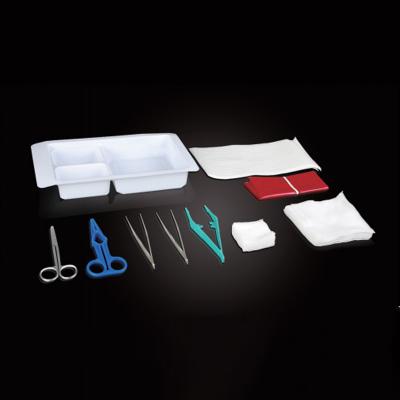 China Customizable Hospital Medical Care Wound Dressing Tray en venta
