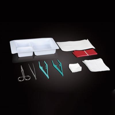 China Class I Hospital Medical Wound Dressing Tray Disposable en venta