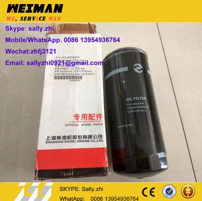China brand new shangchai engine parts,  oil filter assy  D17-002-02+B  for shangchai engine C6121 for sale