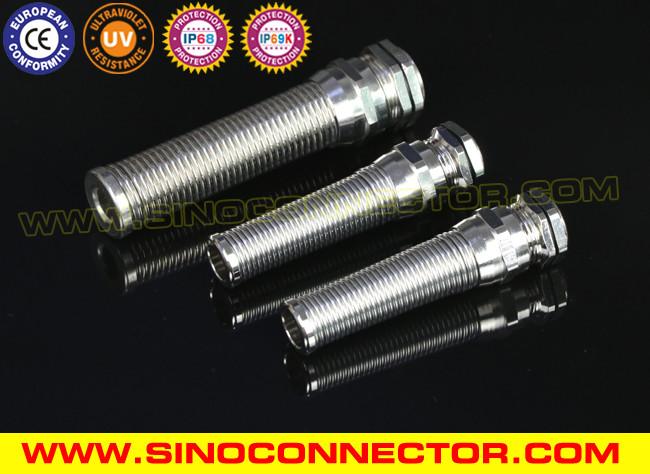 Brass Metallic PG Cable Glands (Cable Grips, Electrical Fittings) with Spiral Strain Relief Protector Brass Metallic PG Cable Glands (Cable Grips, Electrical Fittings) with Spiral Strain Relief Protector
