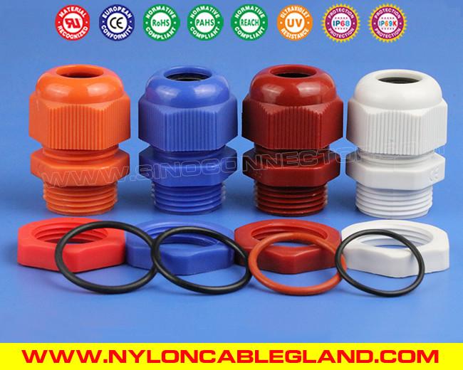 IP68/IP69K Waterproof Metric Plastic Polyamide Cable Gland M20 (6-12mm) with O-ring for Junction Box IP68/IP69K Waterproof Metric Plastic Polyamide Cable Gland M20 (6-12mm) with O-ring for Junction Box