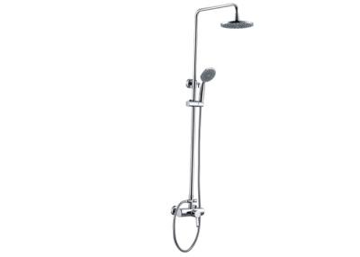 China Wall Mounted Bathroom Shower Panels Chrome With Shower Head / Faucet for sale