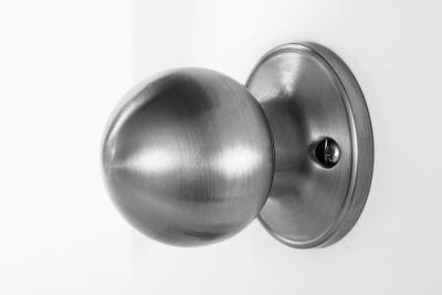 China Privacy Double Cylinder Door Knobs Stainless Steel Non - Adjustable Latch for sale