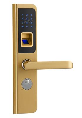 China Biométrico seguridad de huellas digitales electrónica cerradura de puerta, cerradura de puertas de huellas digitales en venta