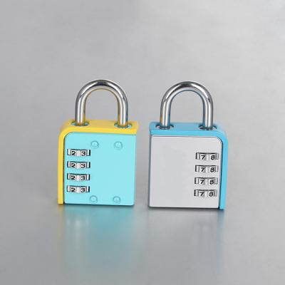China Bagagem Mini Zinc Alloy Combination Padlock 3 Password Padlock Digital à venda