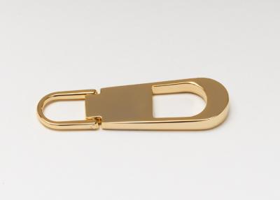 China Acessórios de bolsas de luxo de marca Hardware Zipper Pull For Bag High Electroplate à venda