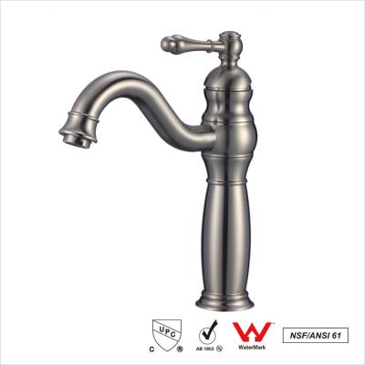 China Watermark Oil Rubbed Bronze Bathtub Faucet One Handle Lifting Type for sale