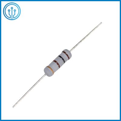 China Resistor cilíndrico 750V del óxido de metal 5W el 5% resistor MOF de la herida del alambre de 25 ohmios en venta